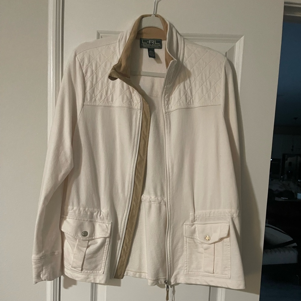 Ralph Lauren Active Cream Jacket